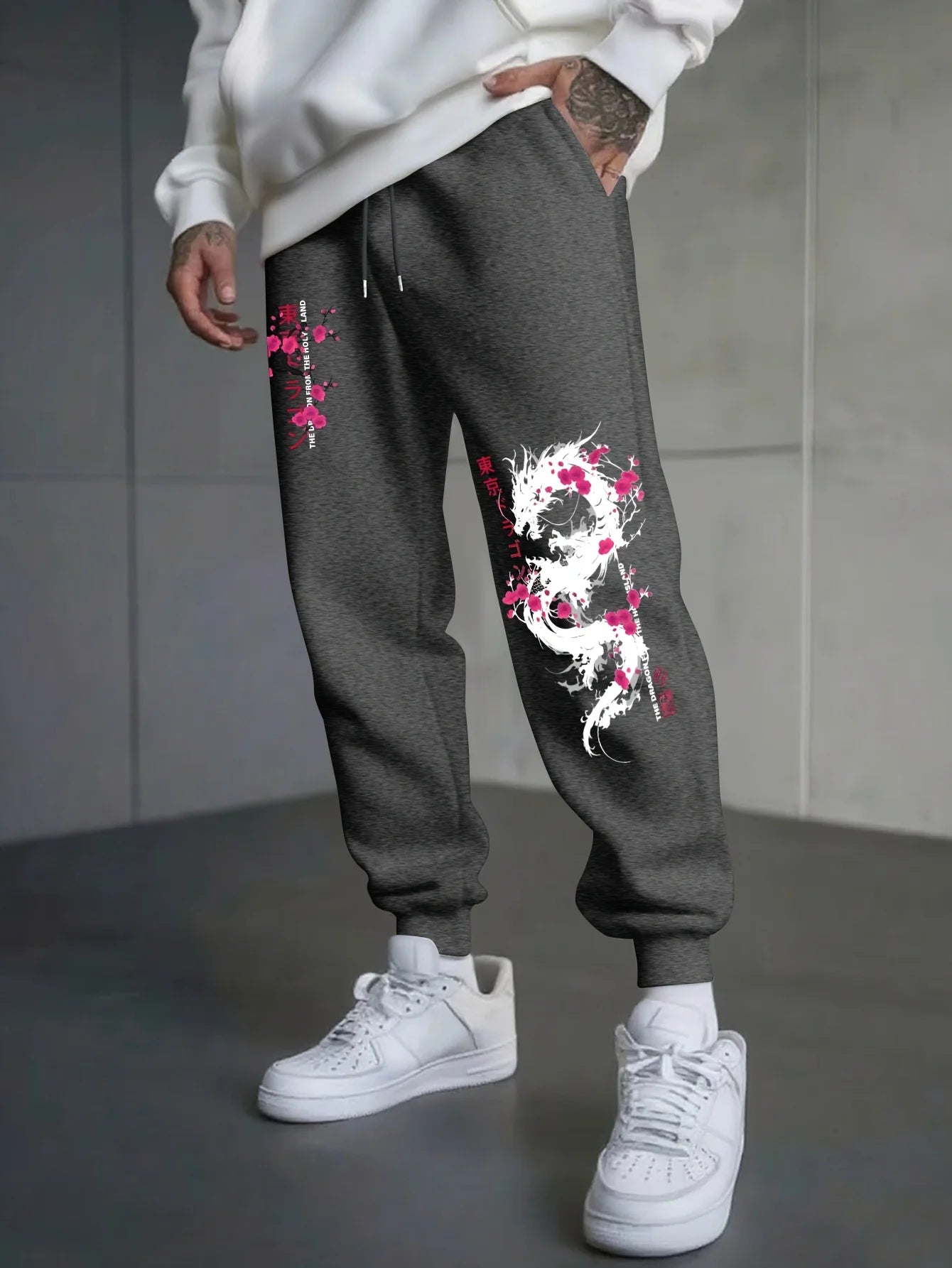 Dragon Sakura Street Pants