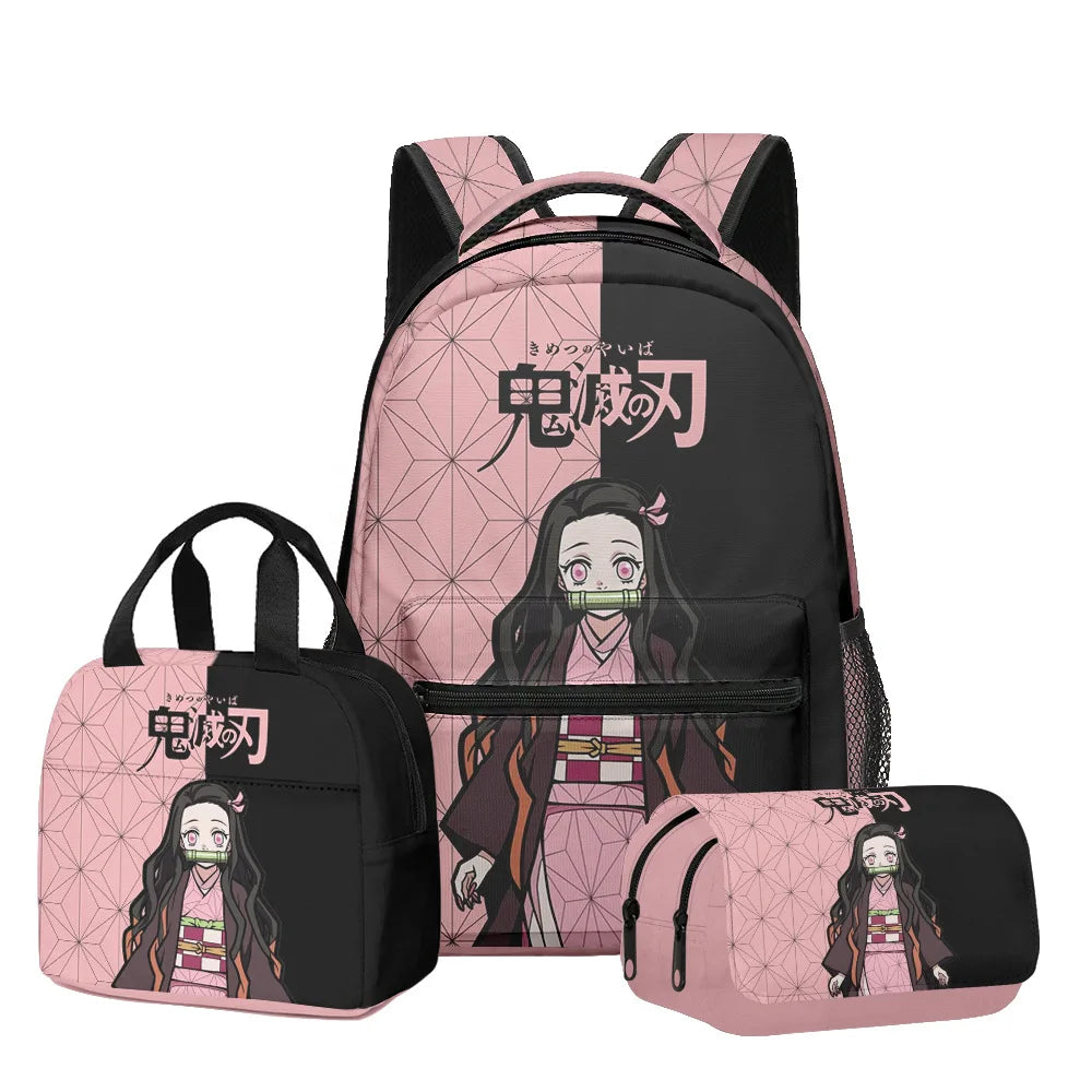 Demon Slayer Backpack Set
