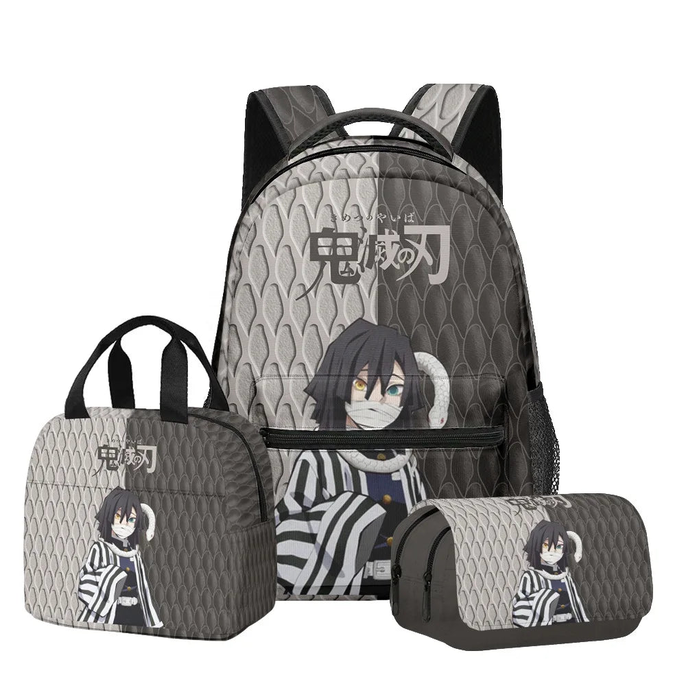 Demon Slayer Backpack Set