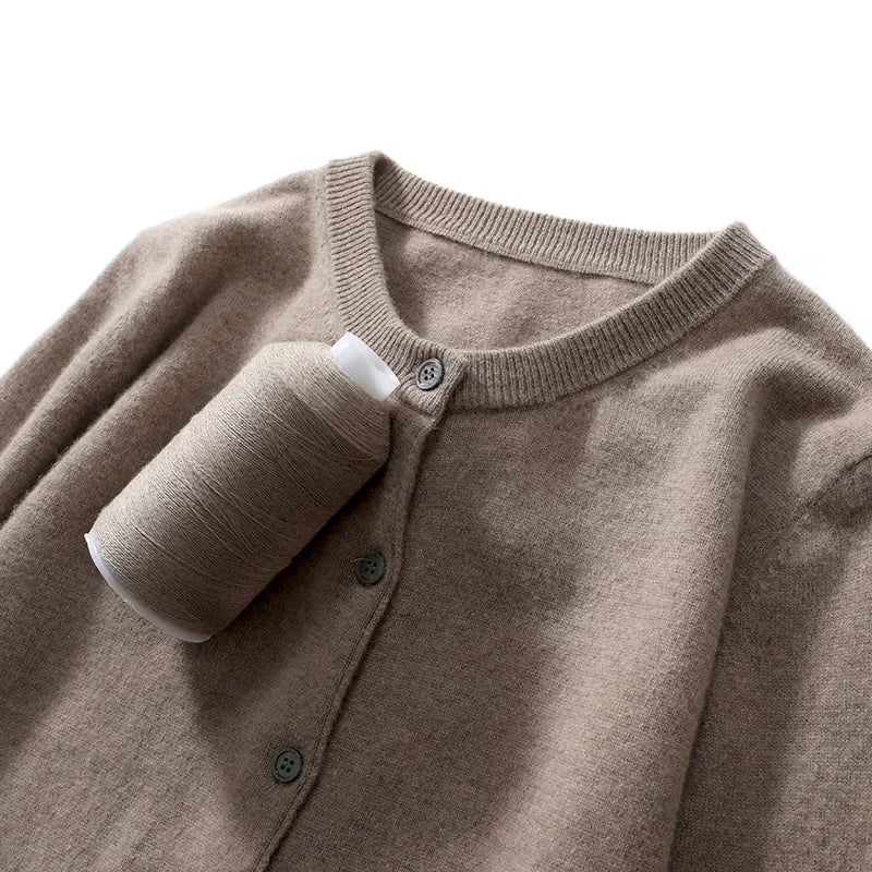 Lightweight Knit Open Cardigan – Women's Sweater