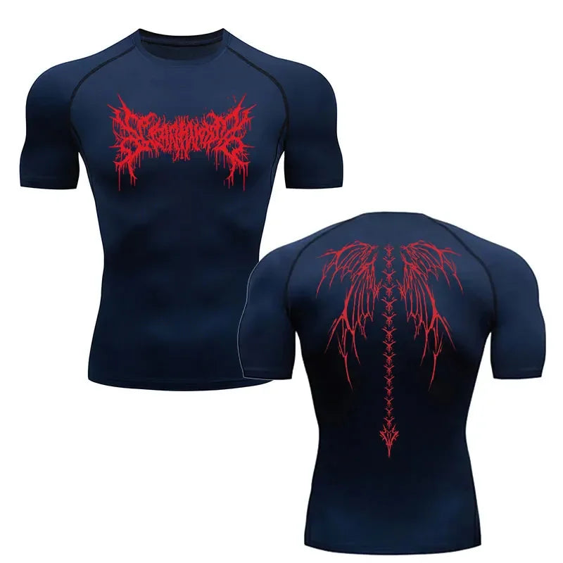 Skeleton Compression T-Shirt