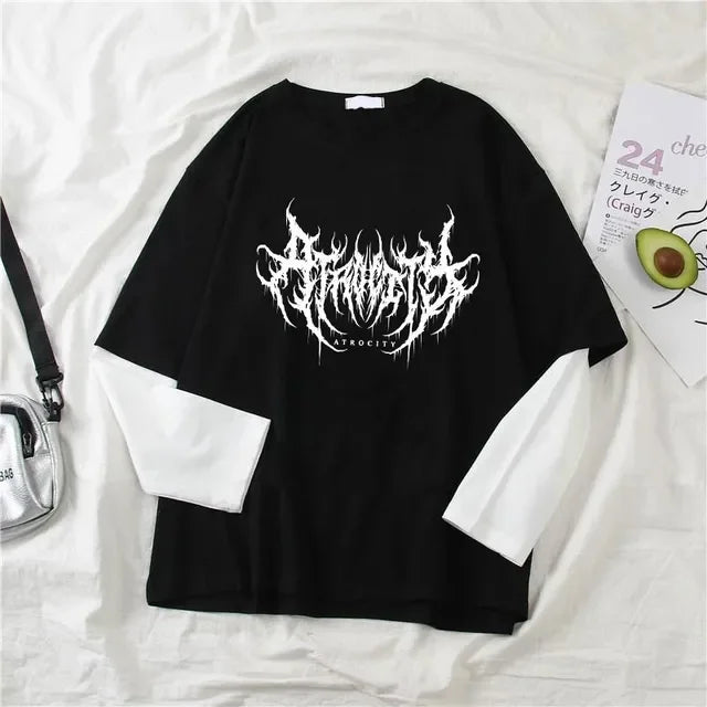 Gothic Layered Long Sleeve
