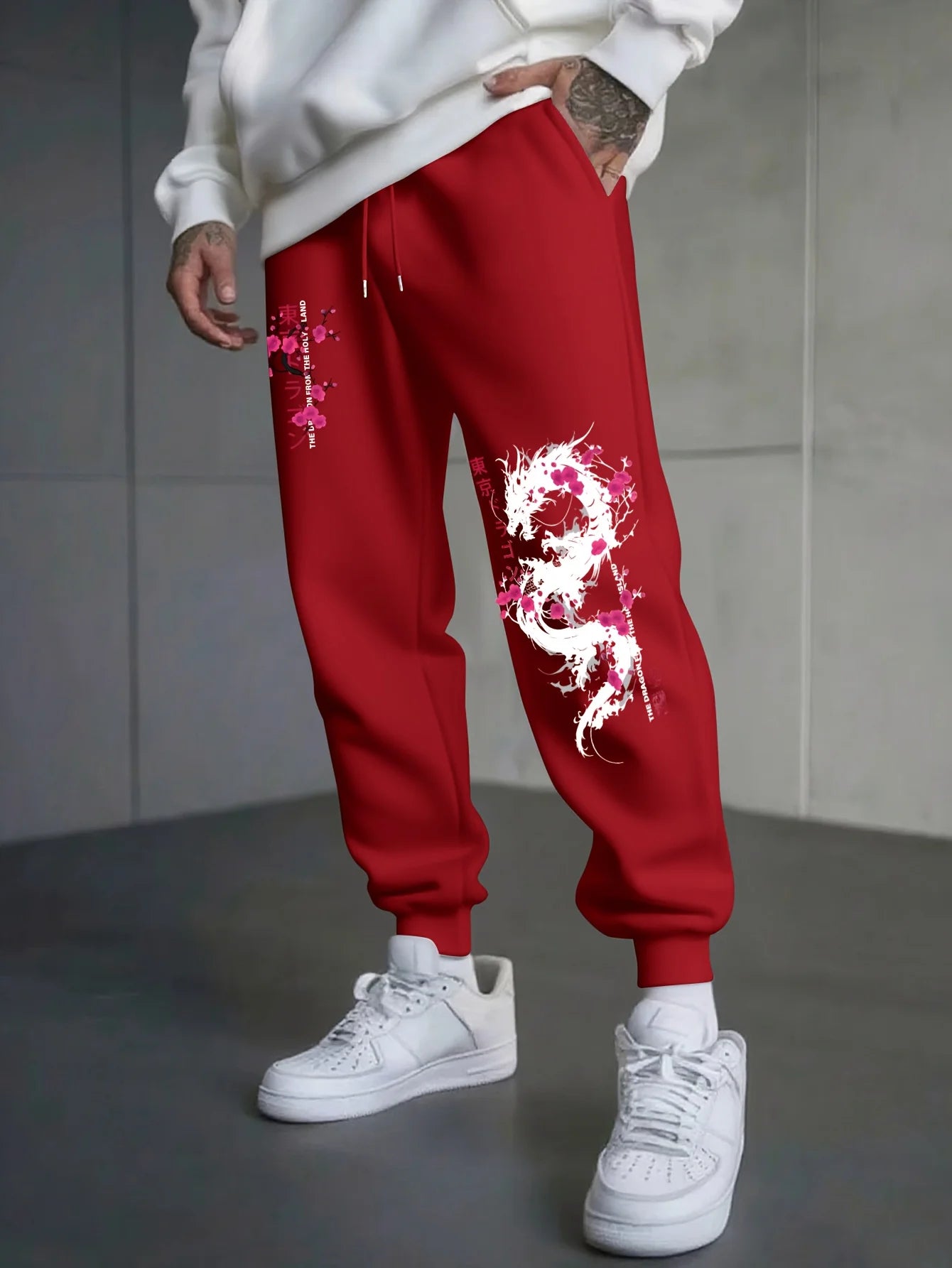 Dragon Sakura Street Pants
