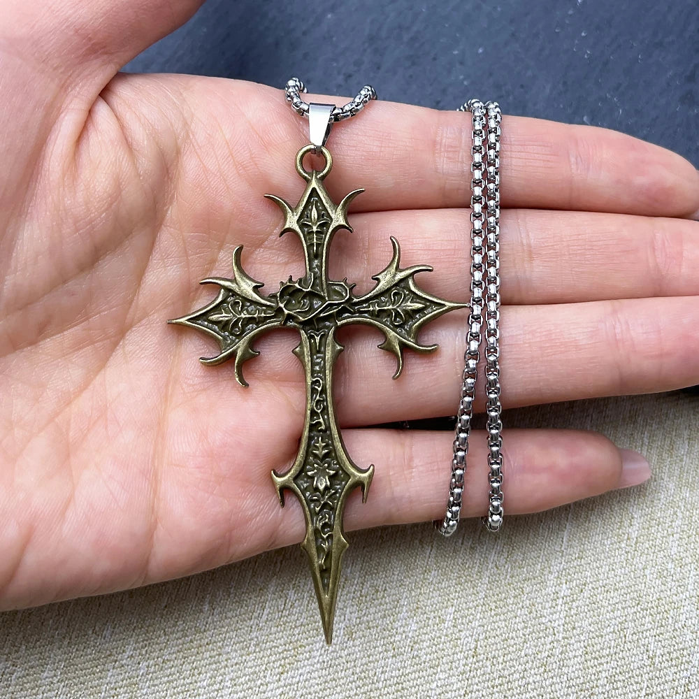 Gothic Cross Necklace