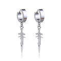 Dragon Sword Hoop Earrings