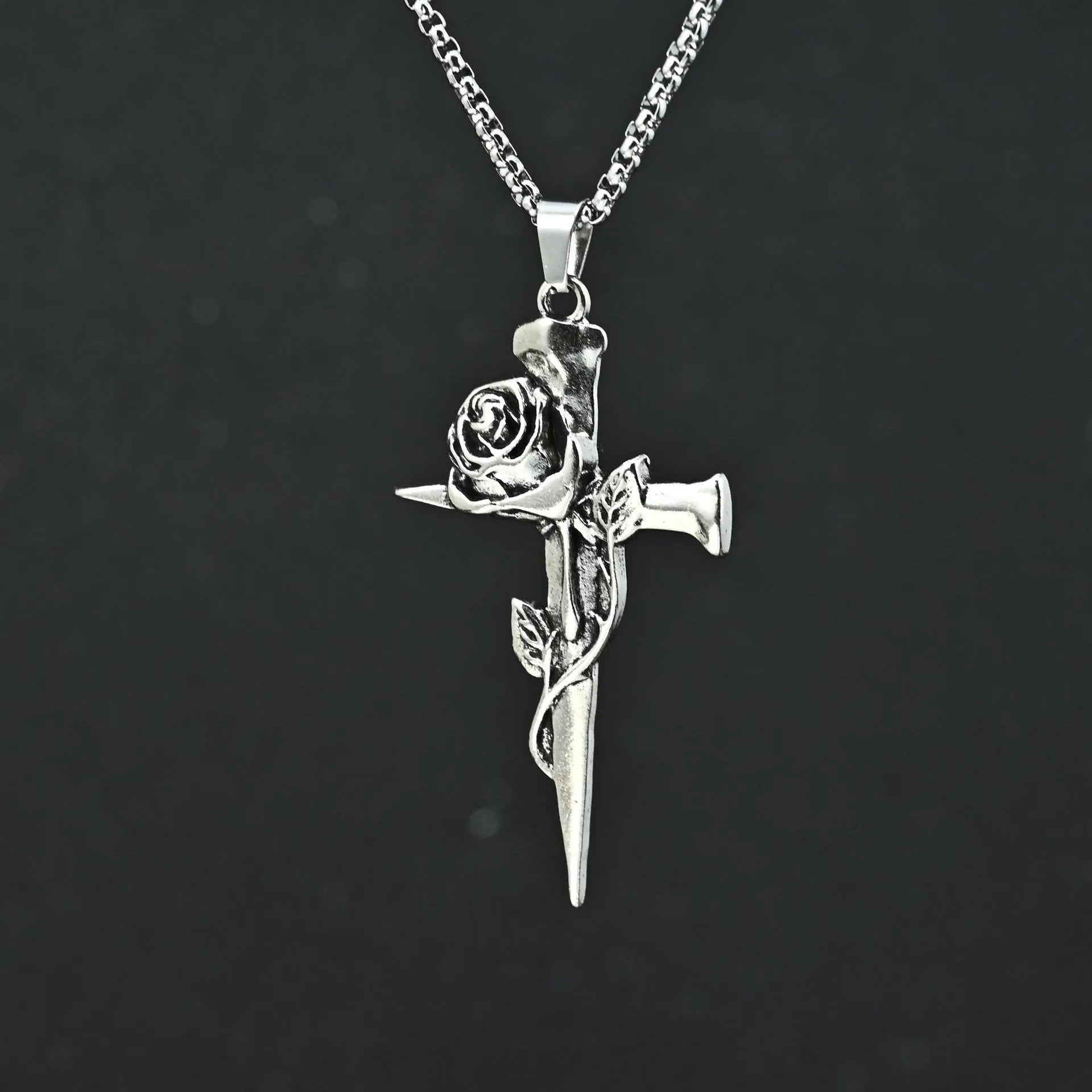 Titanium Cross Necklace