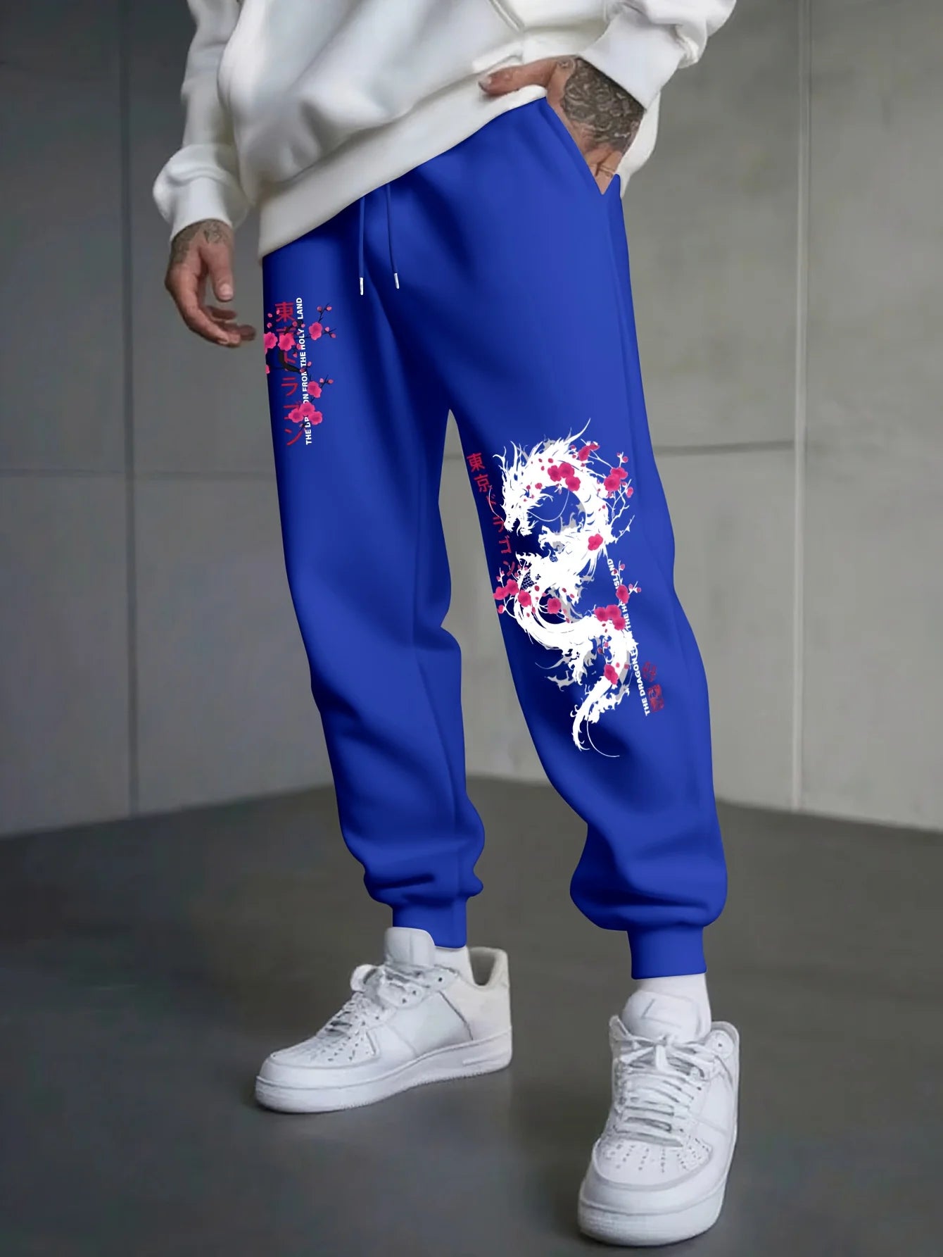 Dragon Sakura Street Pants