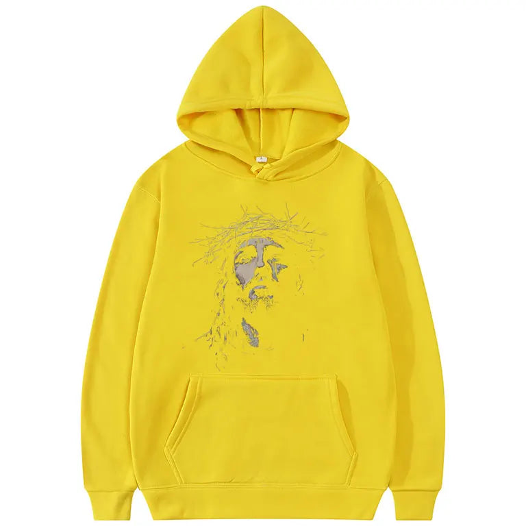 Jesus Face Hoodie