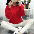 Soft Fleece Knit Sweater – Women's Pullover