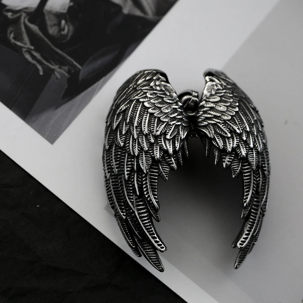 Angel Wing Pendant Necklace