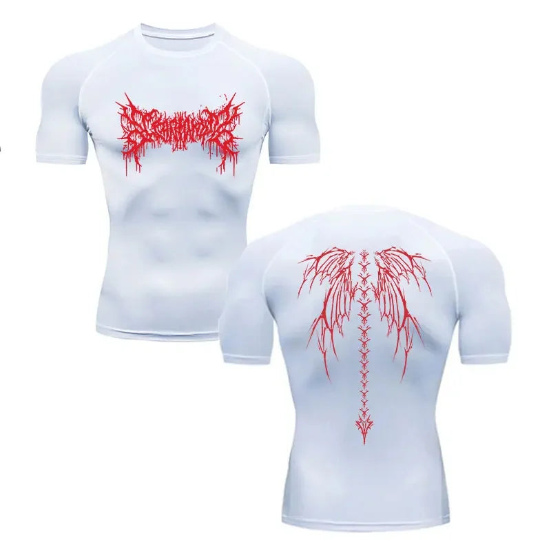 Skeleton Compression T-Shirt