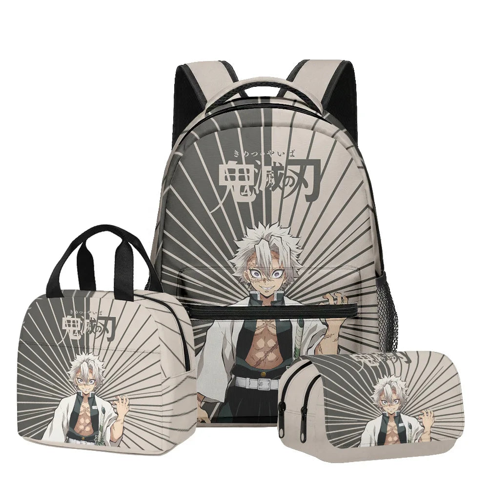 Demon Slayer Backpack Set