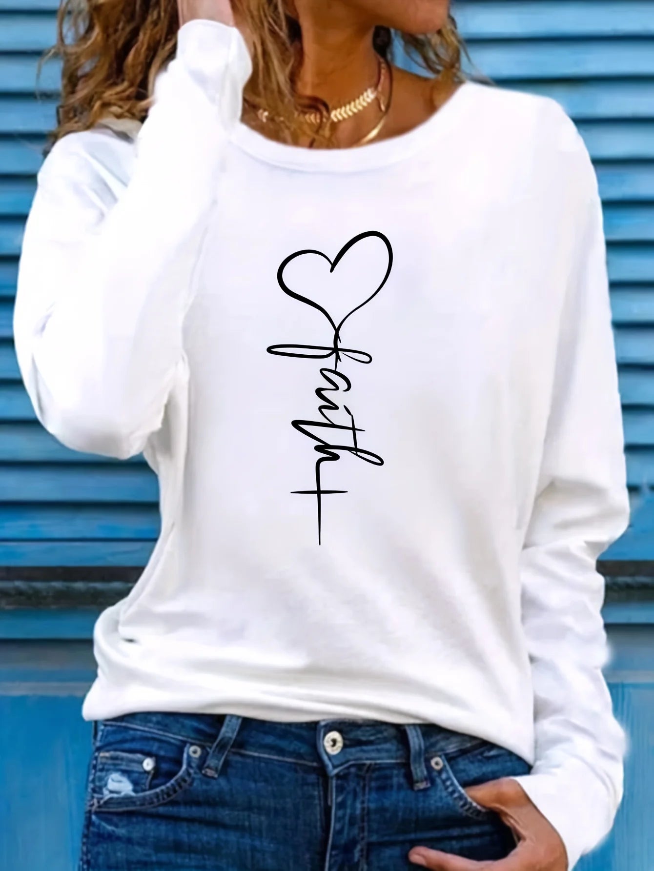 Faith Long Sleeve T-Shirt