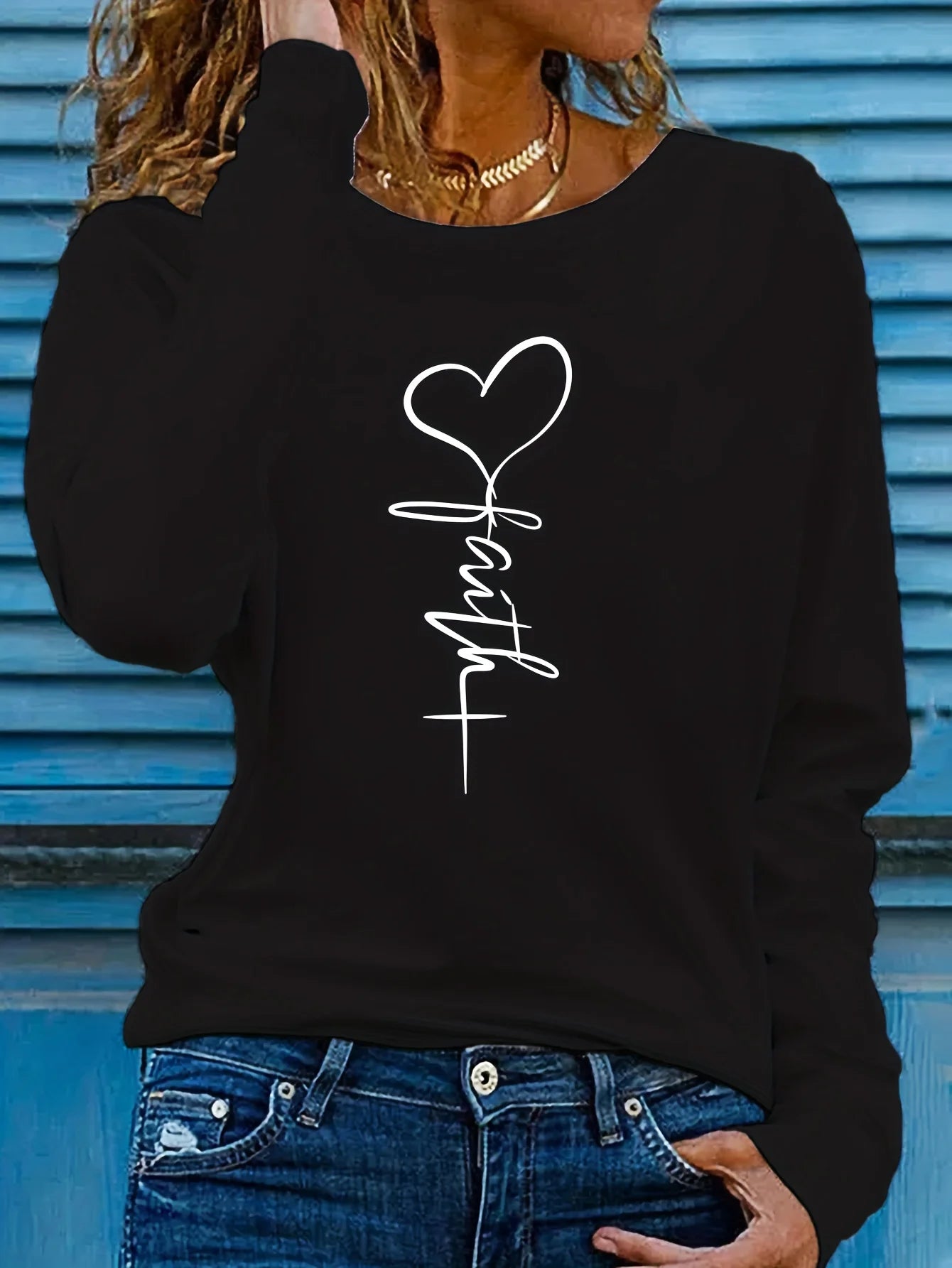 Faith Long Sleeve T-Shirt