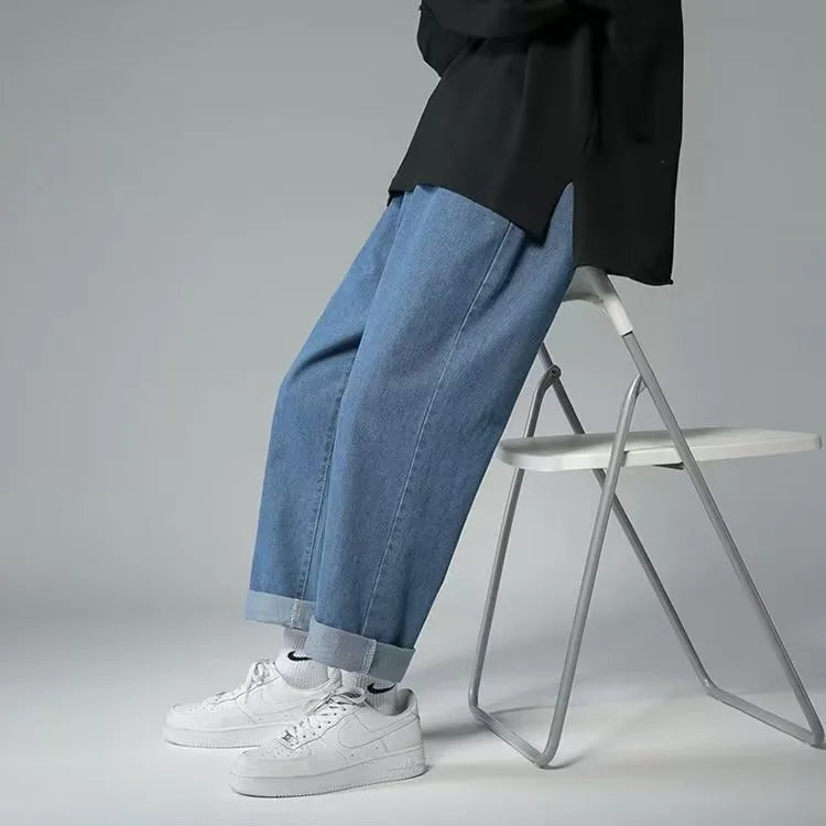 Star Print Cargo Jeans
