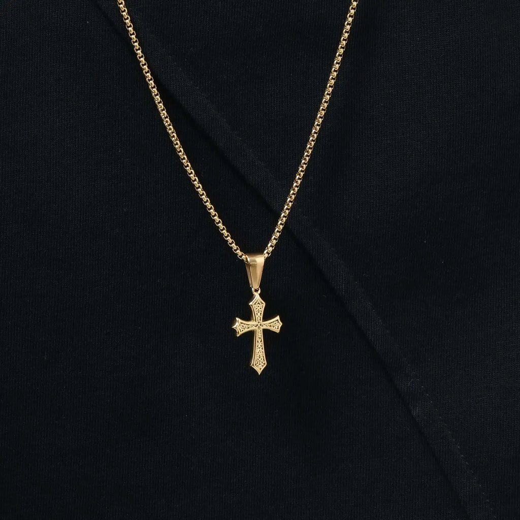 Hip Hop Cross Necklace