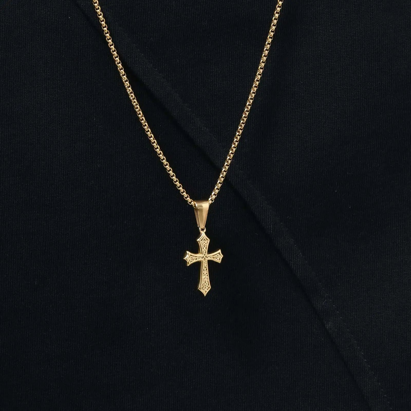 Hip Hop Cross Necklace