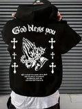 Gothic Cross Street Hoodie