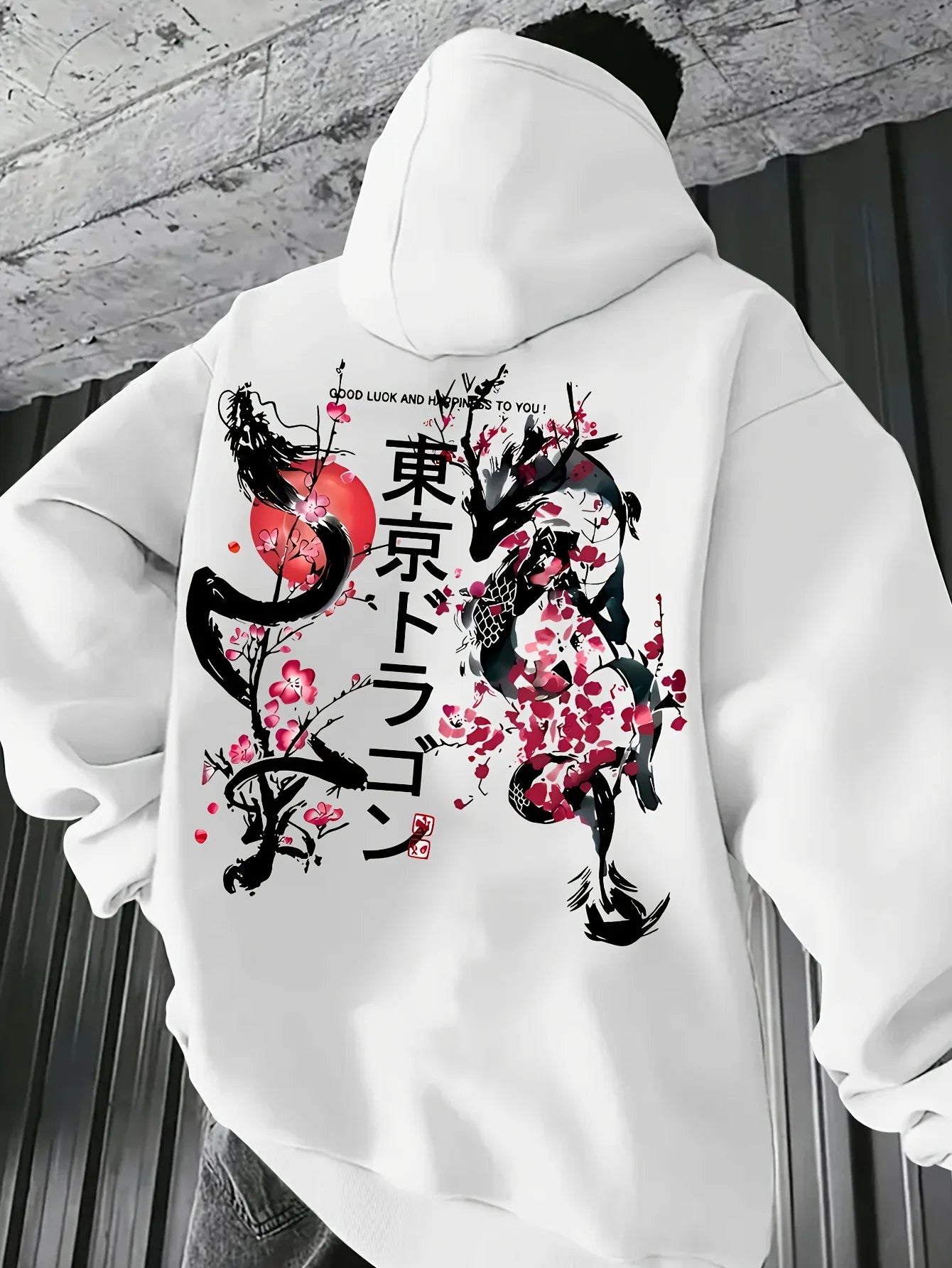 Cherry Blossom Street Hoodie