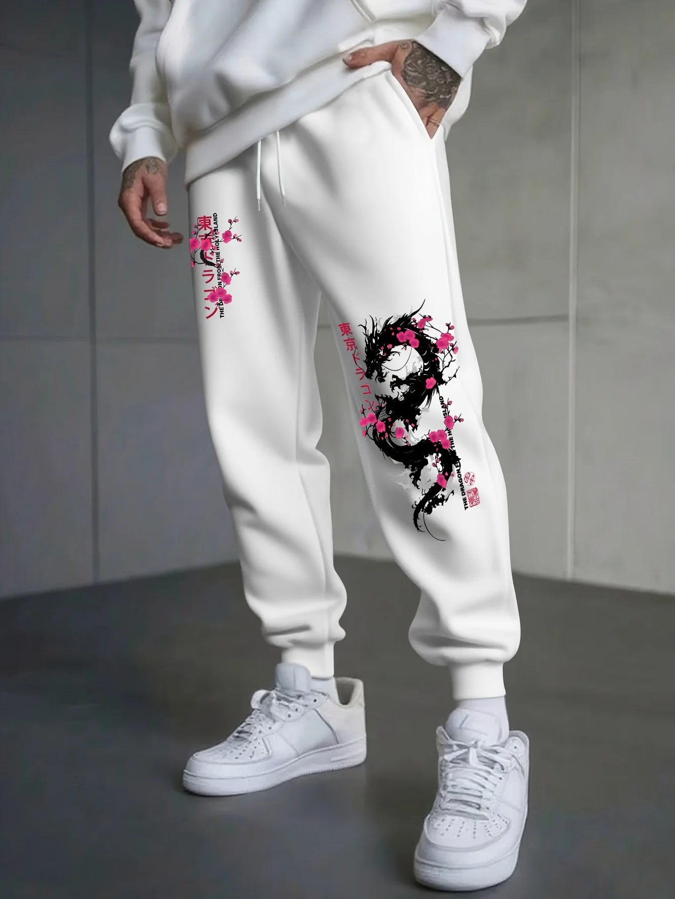 Dragon Sakura Street Pants