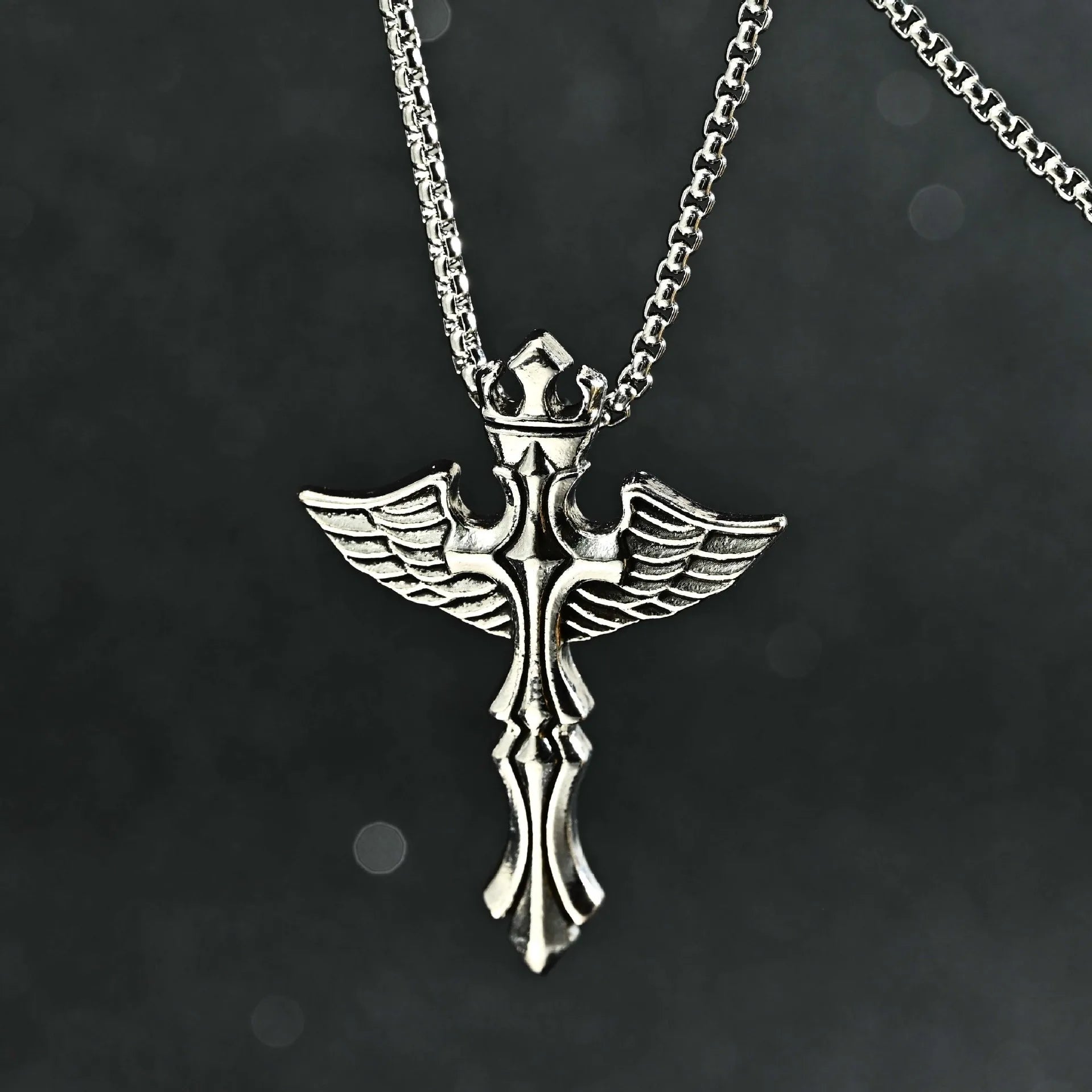 Titanium Cross Necklace