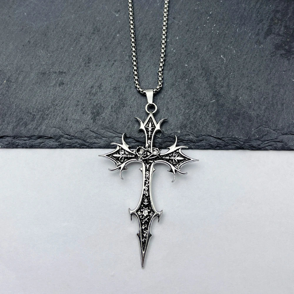 Gothic Cross Necklace