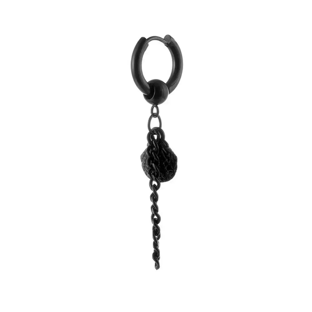Cross Feather Stud Earrings