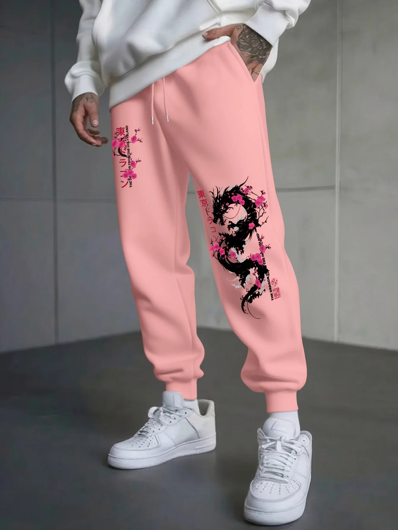 Dragon Sakura Street Pants