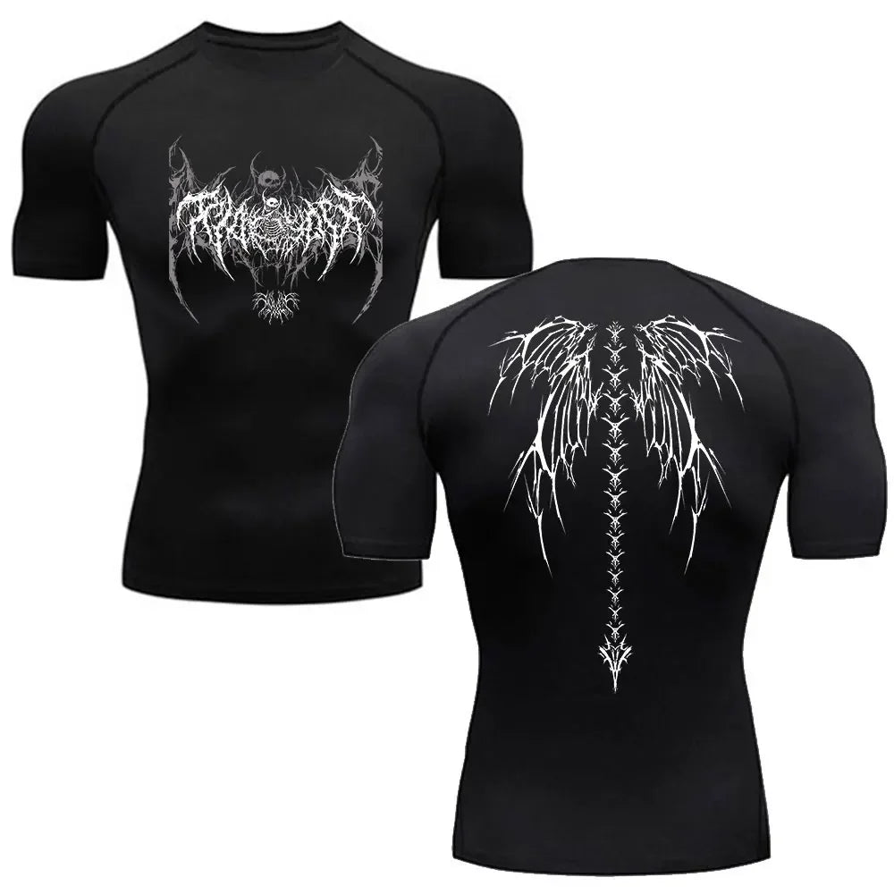 Skeleton Compression T-Shirt