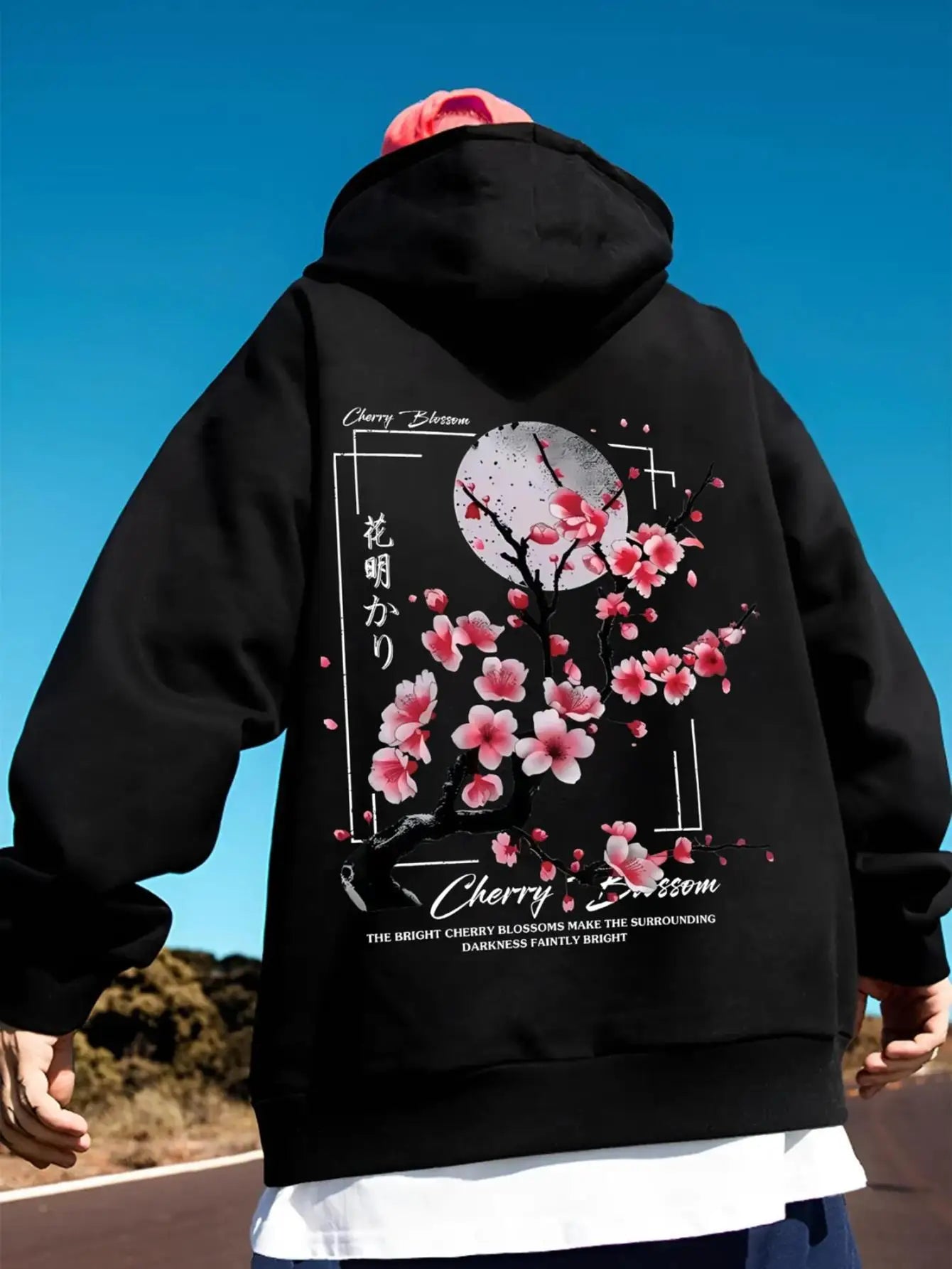 Cherry Blossom Moon Hoodie