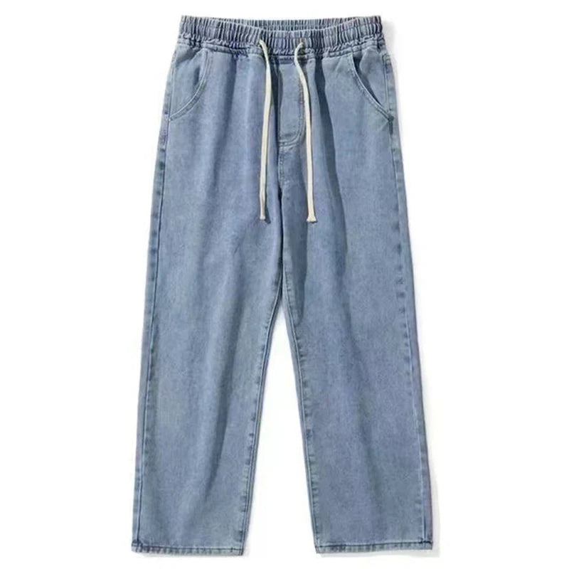 Star Print Cargo Jeans