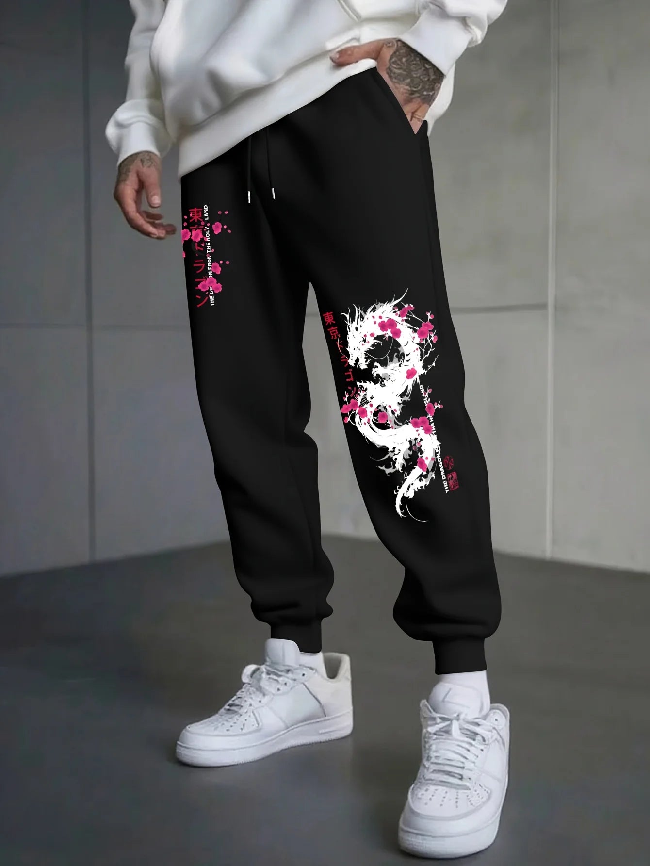 Dragon Sakura Street Pants
