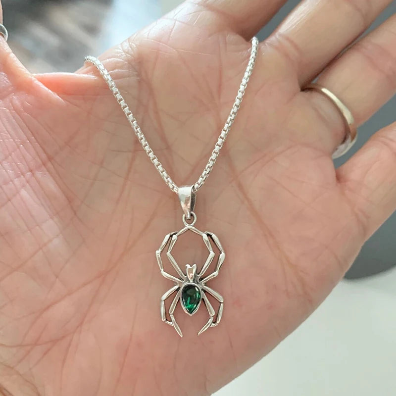 Spider Pendant Necklace