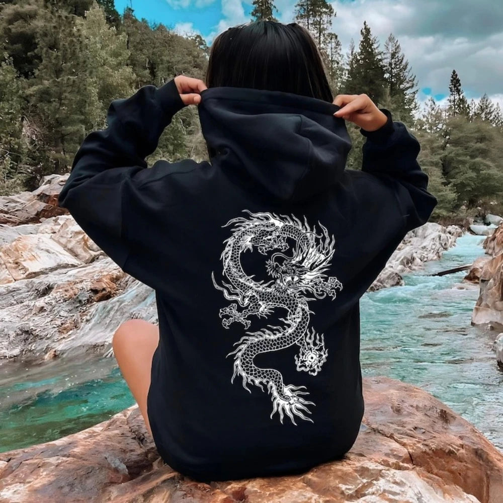 Japanese Dragon Hoodie