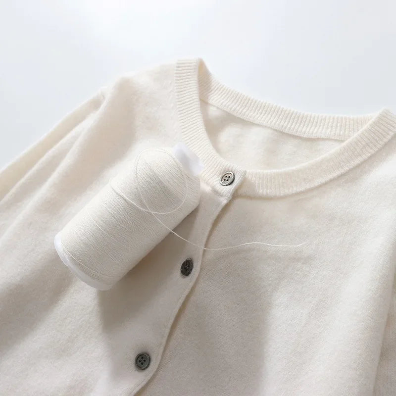 Lightweight Knit Open Cardigan – Women's Sweater
