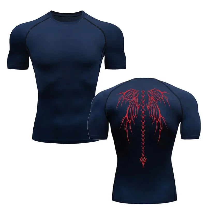 Skeleton Compression T-Shirt