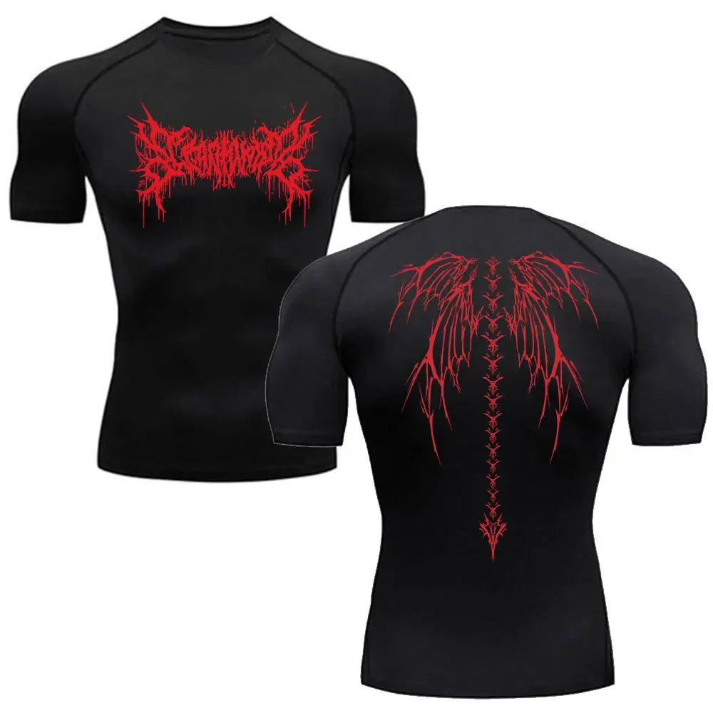 Skeleton Compression T-Shirt