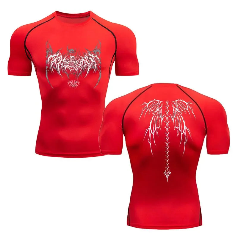 Skeleton Compression T-Shirt