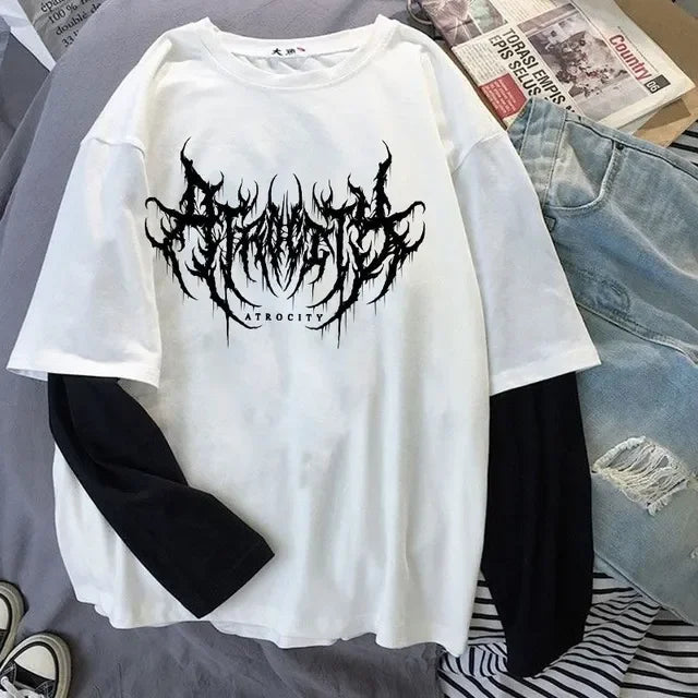 Gothic Layered Long Sleeve