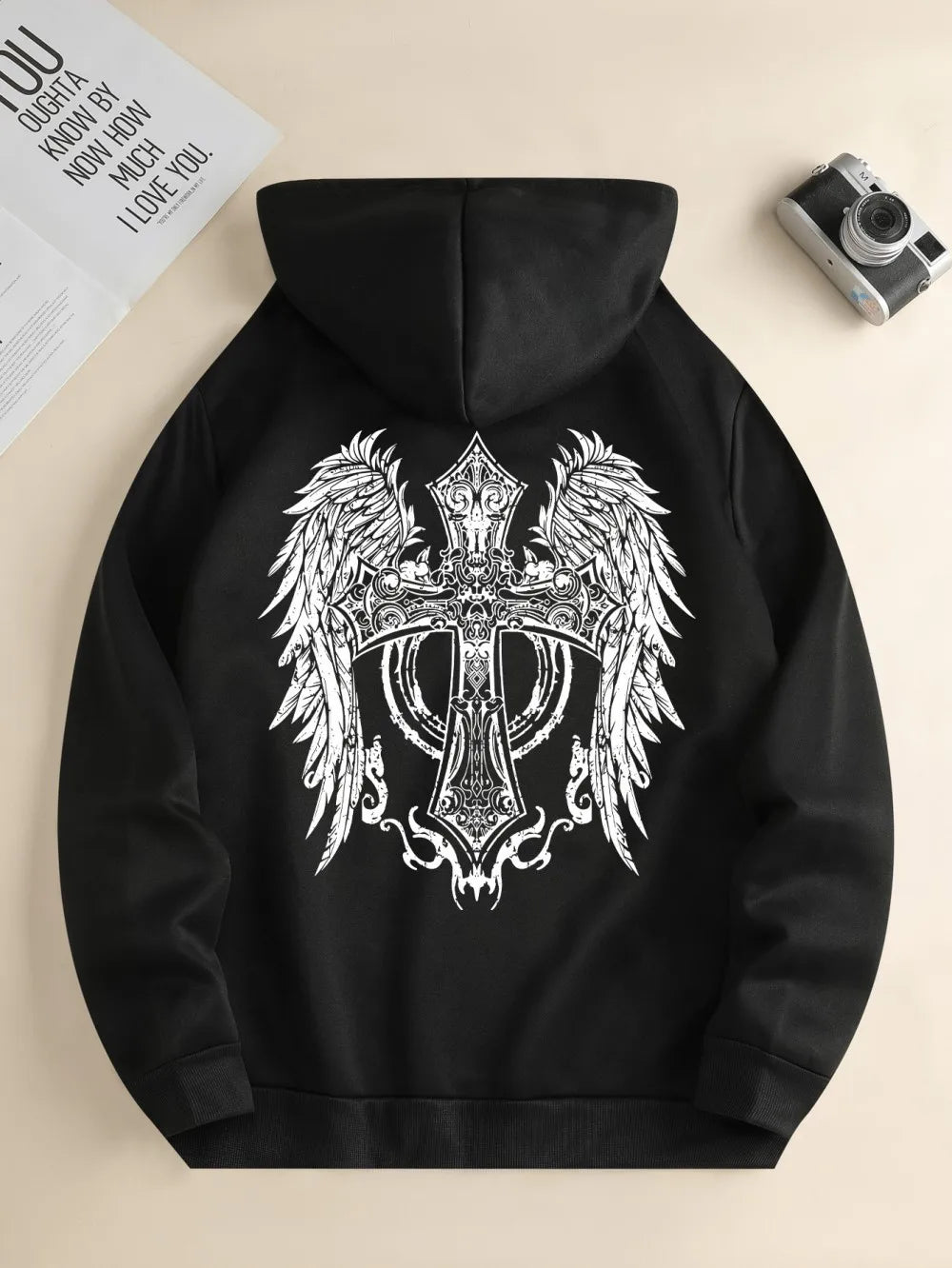 Gothic Cross Hoodie