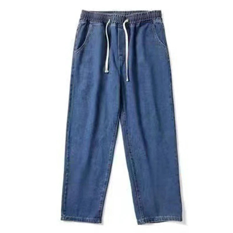 Star Print Cargo Jeans