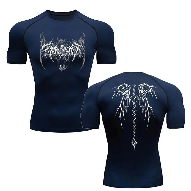 Skeleton Compression T-Shirt