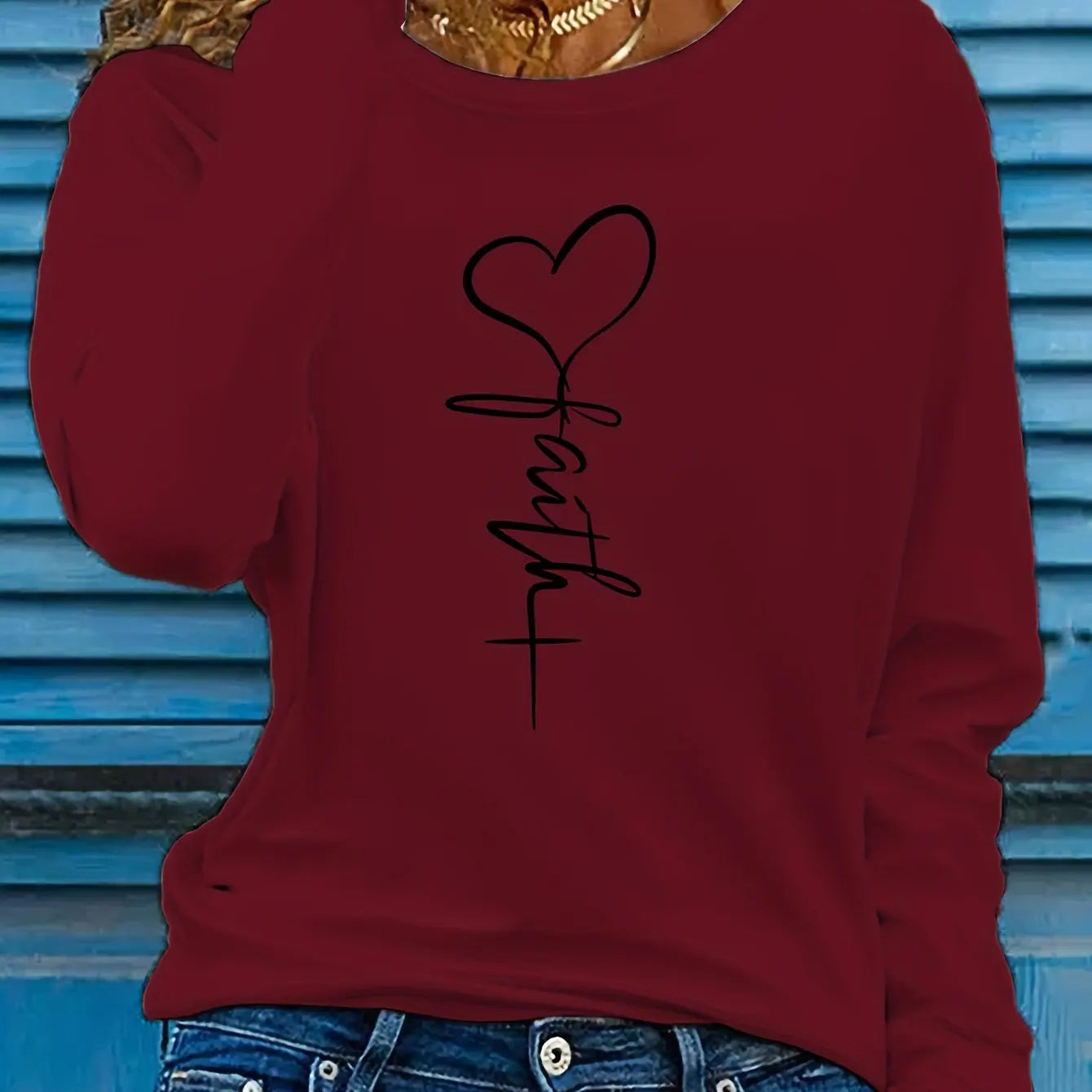 Faith Long Sleeve T-Shirt