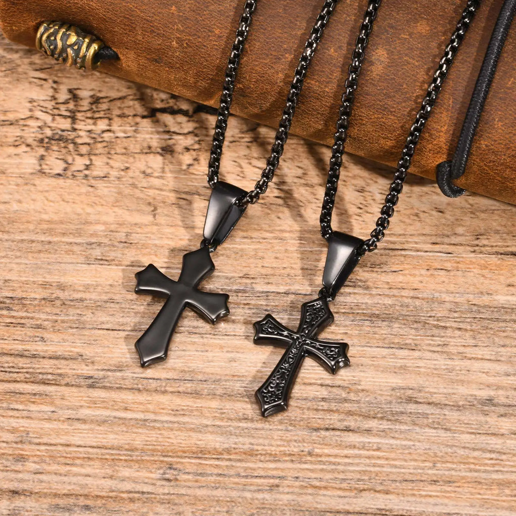 Hip Hop Cross Necklace