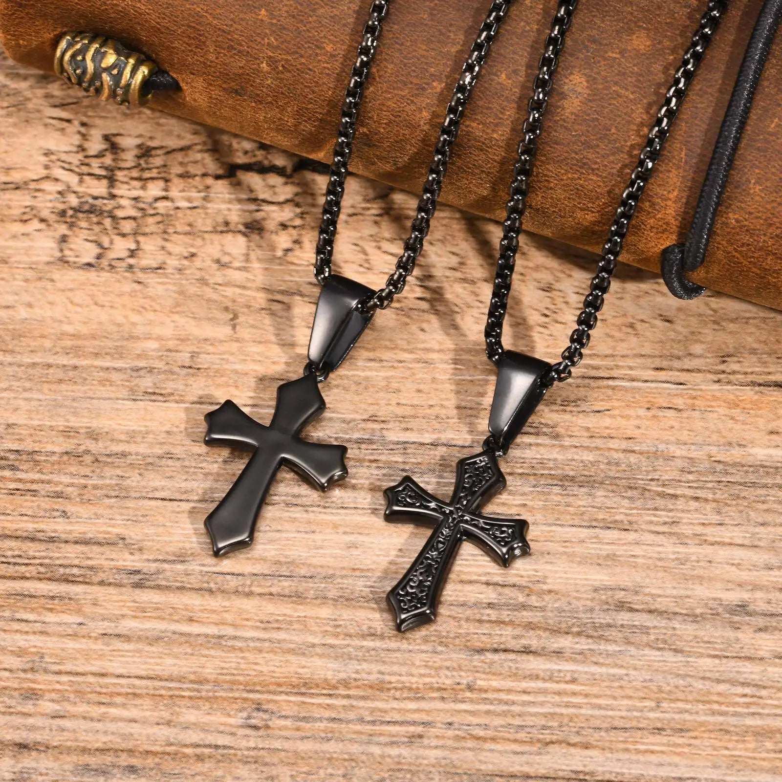 Hip Hop Cross Necklace