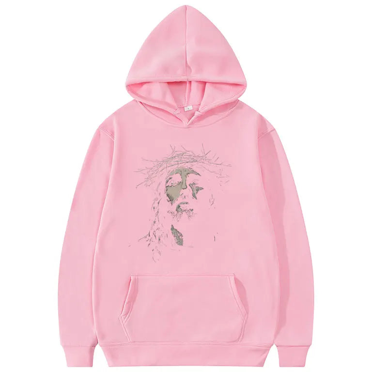Jesus Face Hoodie
