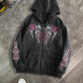 Gothic Zip Hoodie