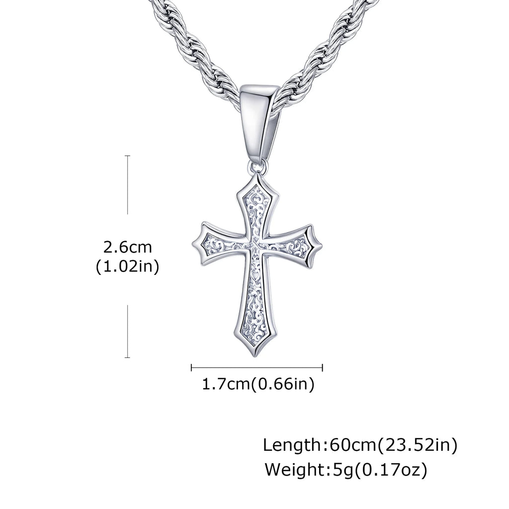 Hip Hop Cross Necklace