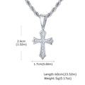 Hip Hop Cross Necklace