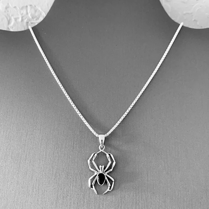 Spider Pendant Necklace